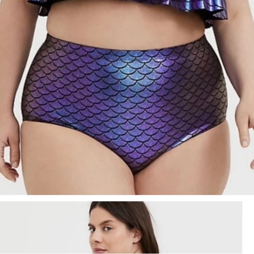 Mermaid torrid bathing suit size 4
